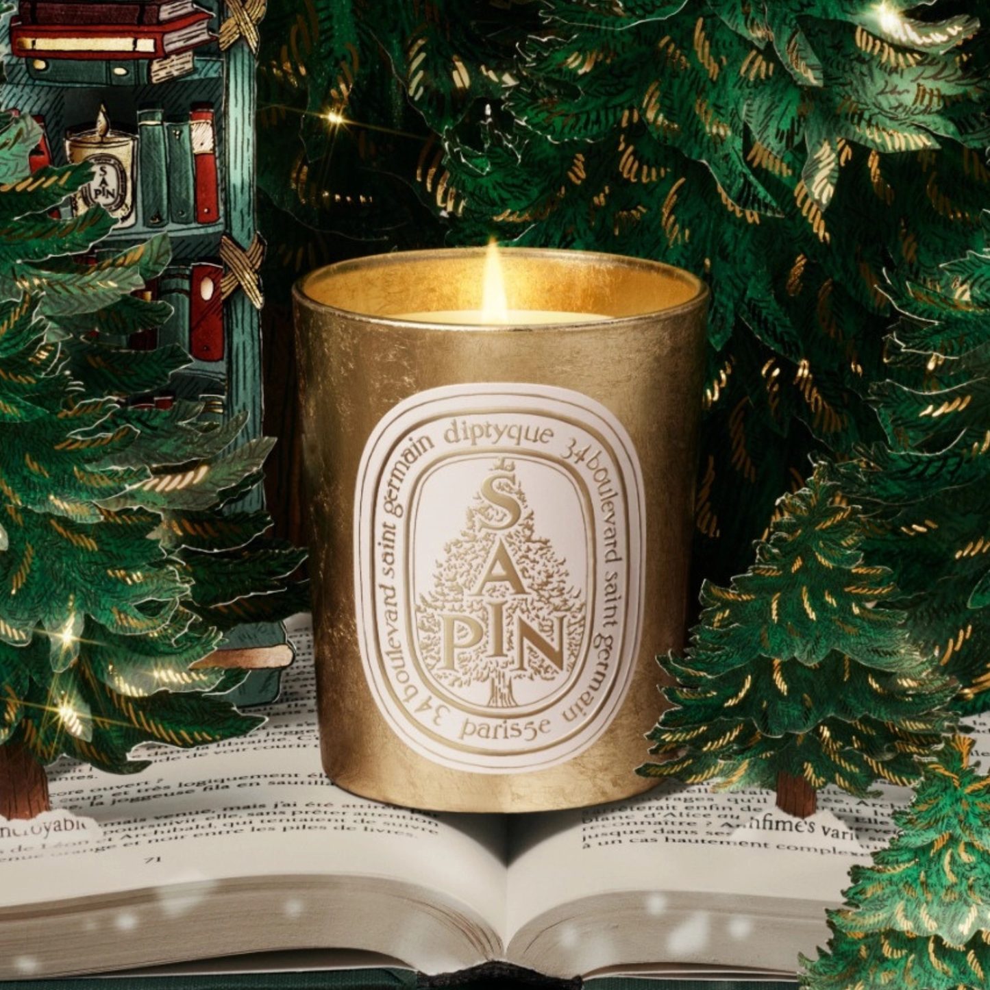 Diptyque-Classic Candle-Sapin-Holiday Edition