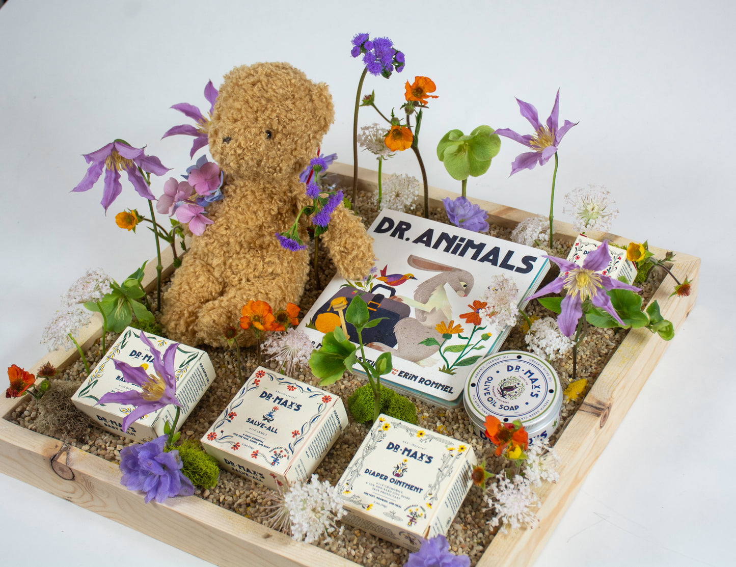 New Baby Gift Box featuring Dr. Max and Alimrose
