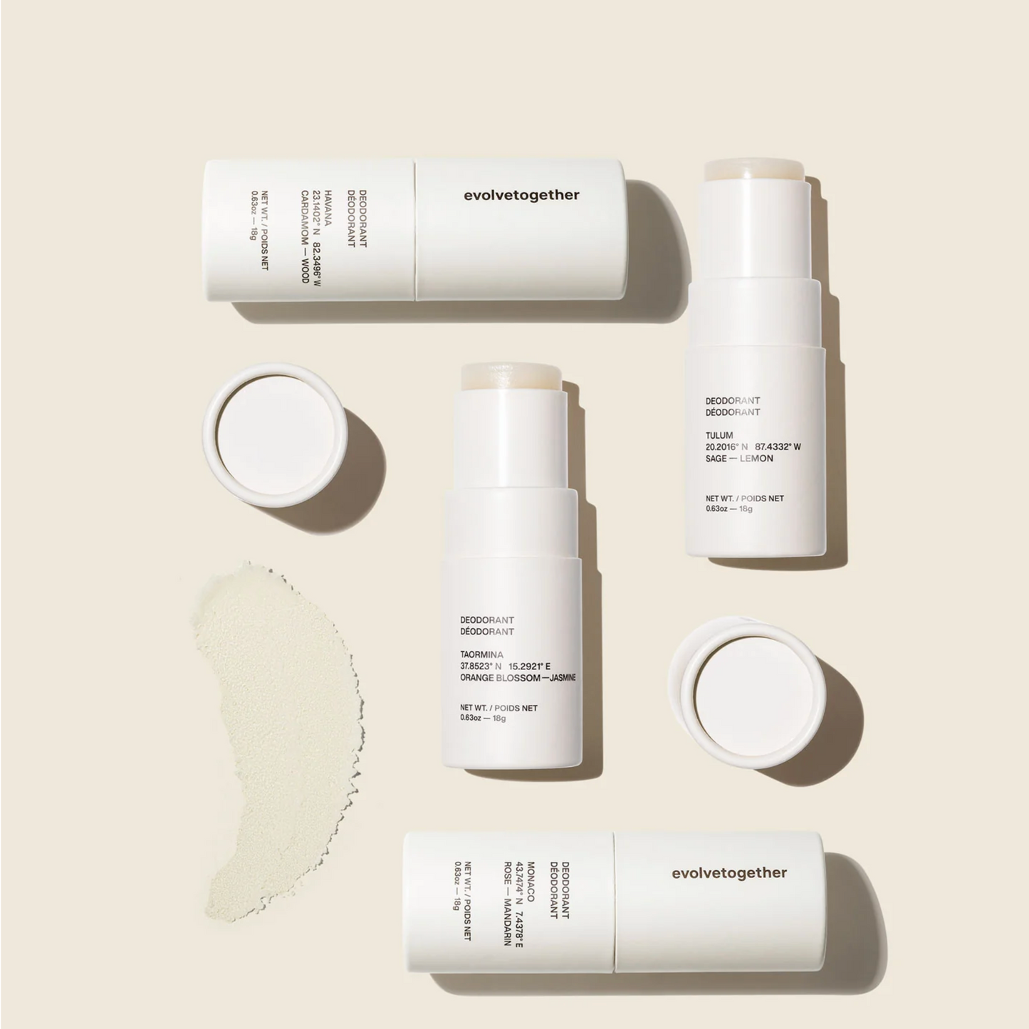 Evolvetogether - Deodorant Discovery Set