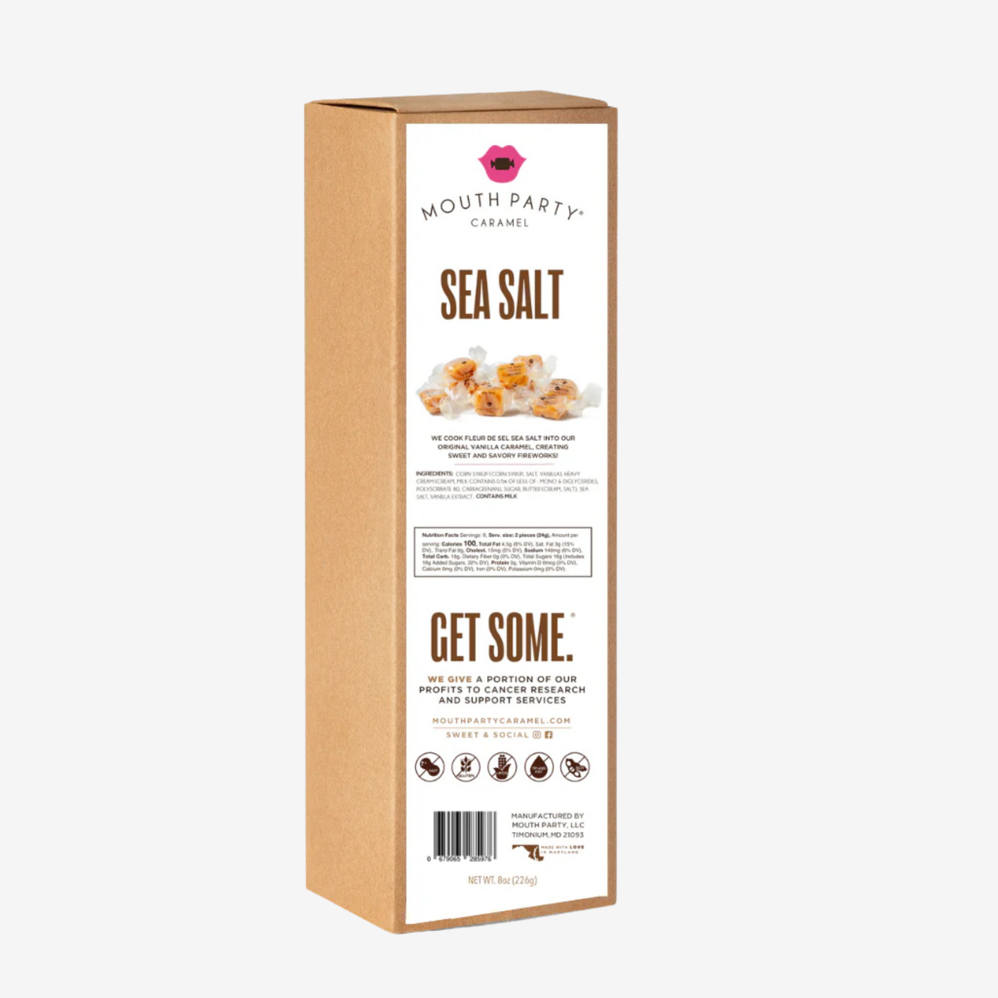 Mouth Party - Valentine's Day Gift Box - Sea Salt