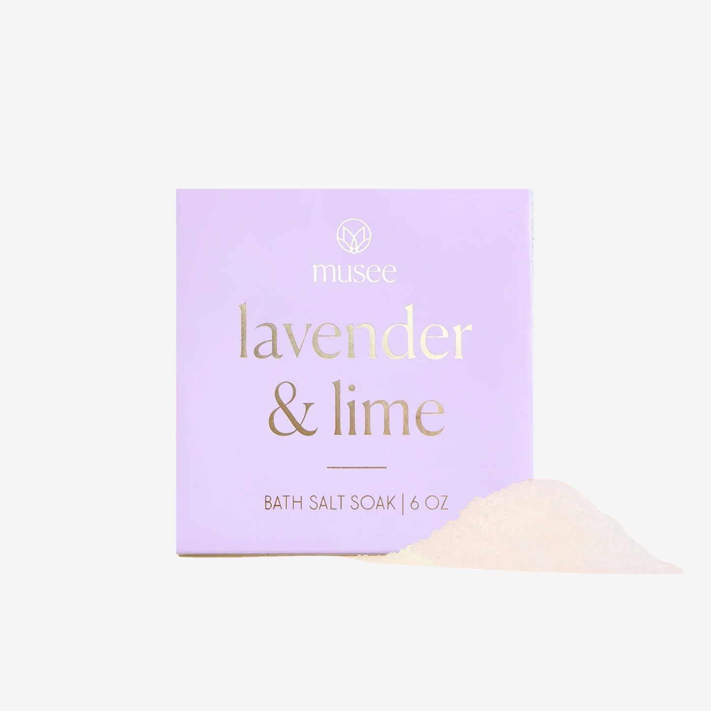 Musee - Mini Bath Salt Soak - Lavender & Lime