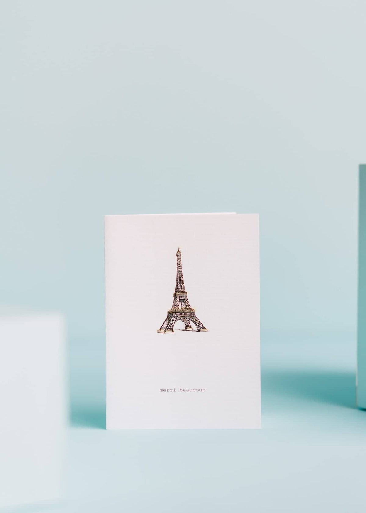 Margot Elena Merci Beaucoup (Tour Eiffel) greeting card