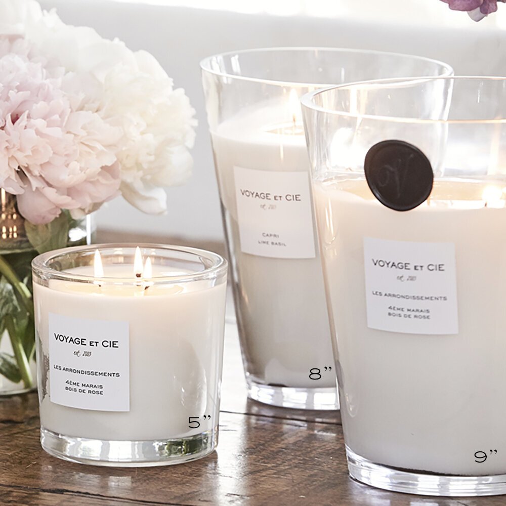 Voyage et Cie Candle - Tuilleries Rose