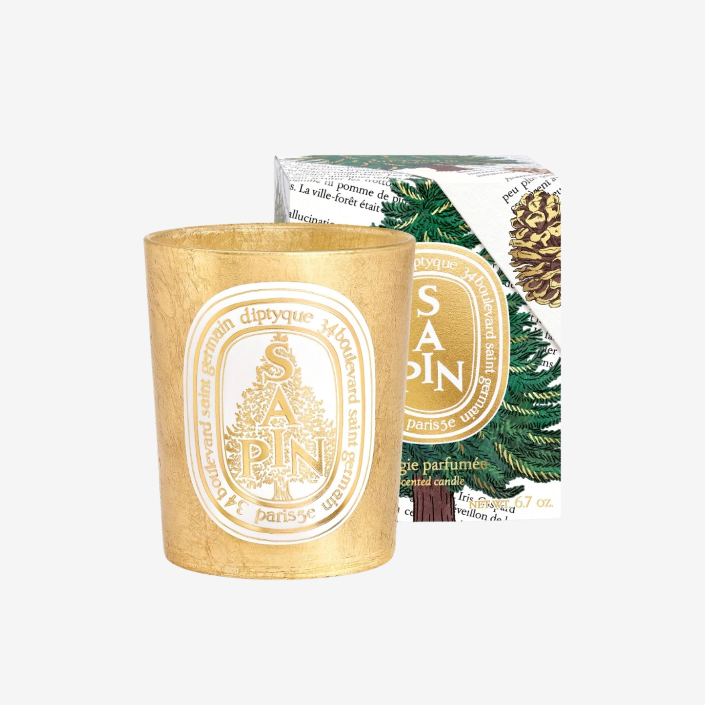 Diptyque-Classic Candle-Sapin-Holiday Edition