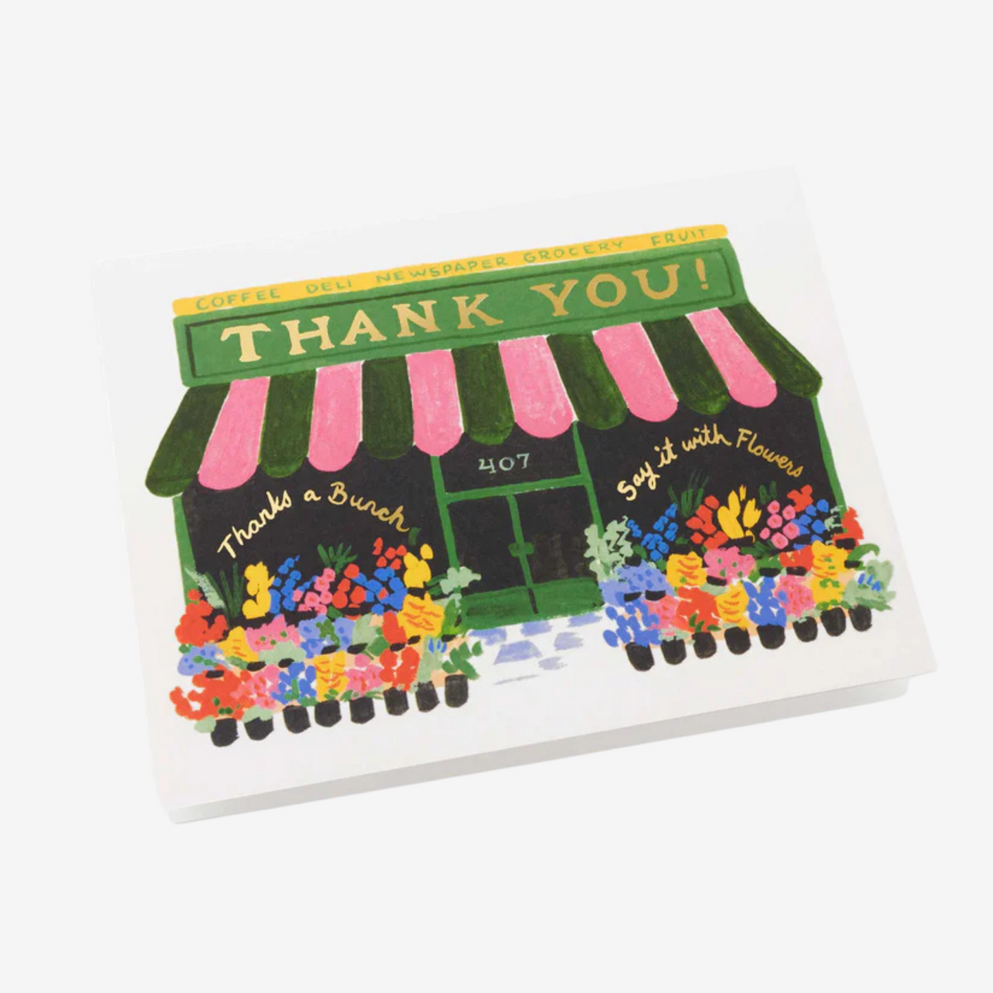 Rifle Paper Co - Flower Shop Thank You - Greeting Card