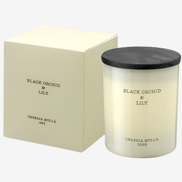 Cereria Molla - 21 oz Candle - Black Orchid & Lily