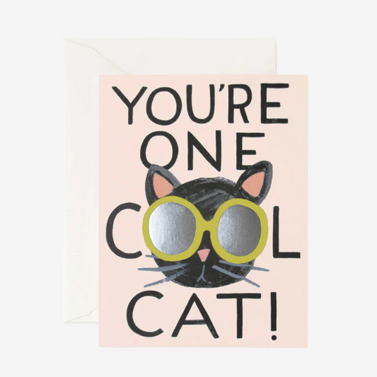 Rifle Paper Co - Cool Cat - Greeting Card