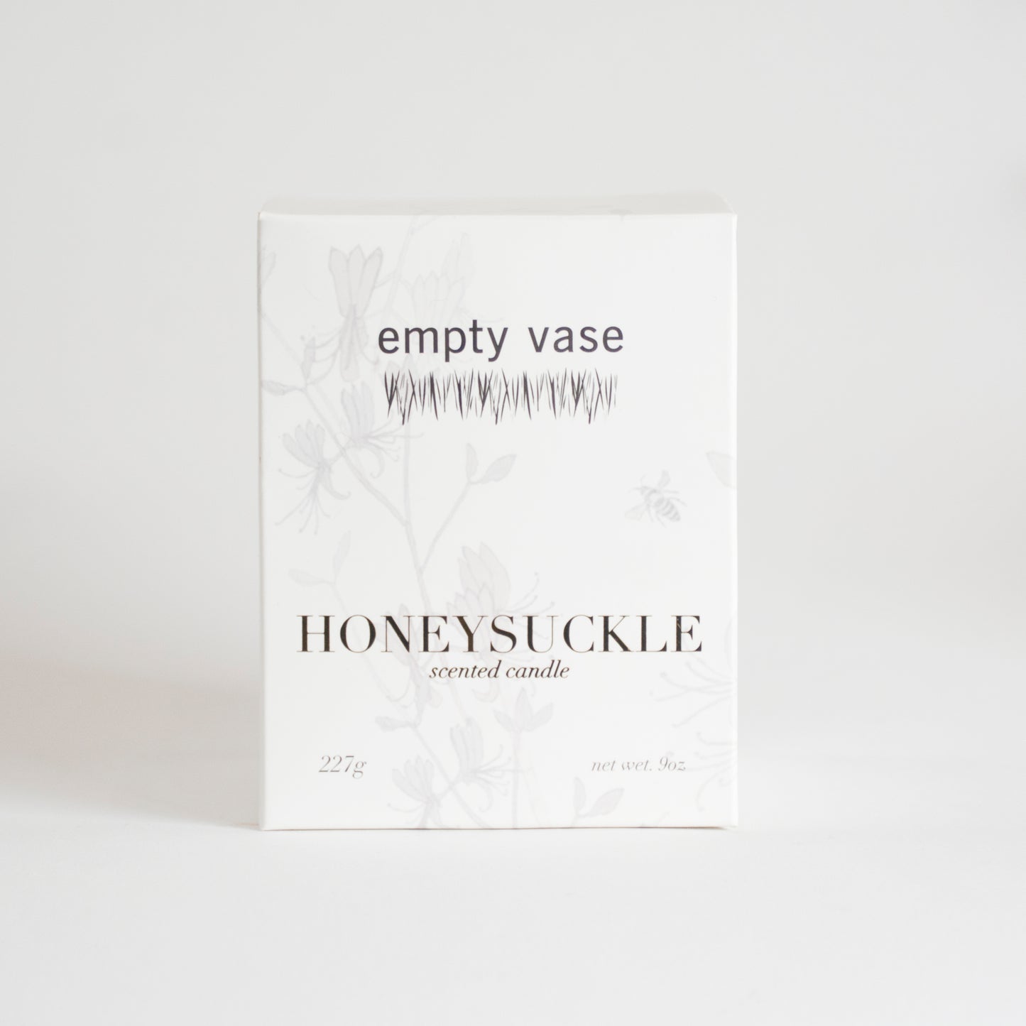 Empty Vase - Classic Candle - Honeysuckle