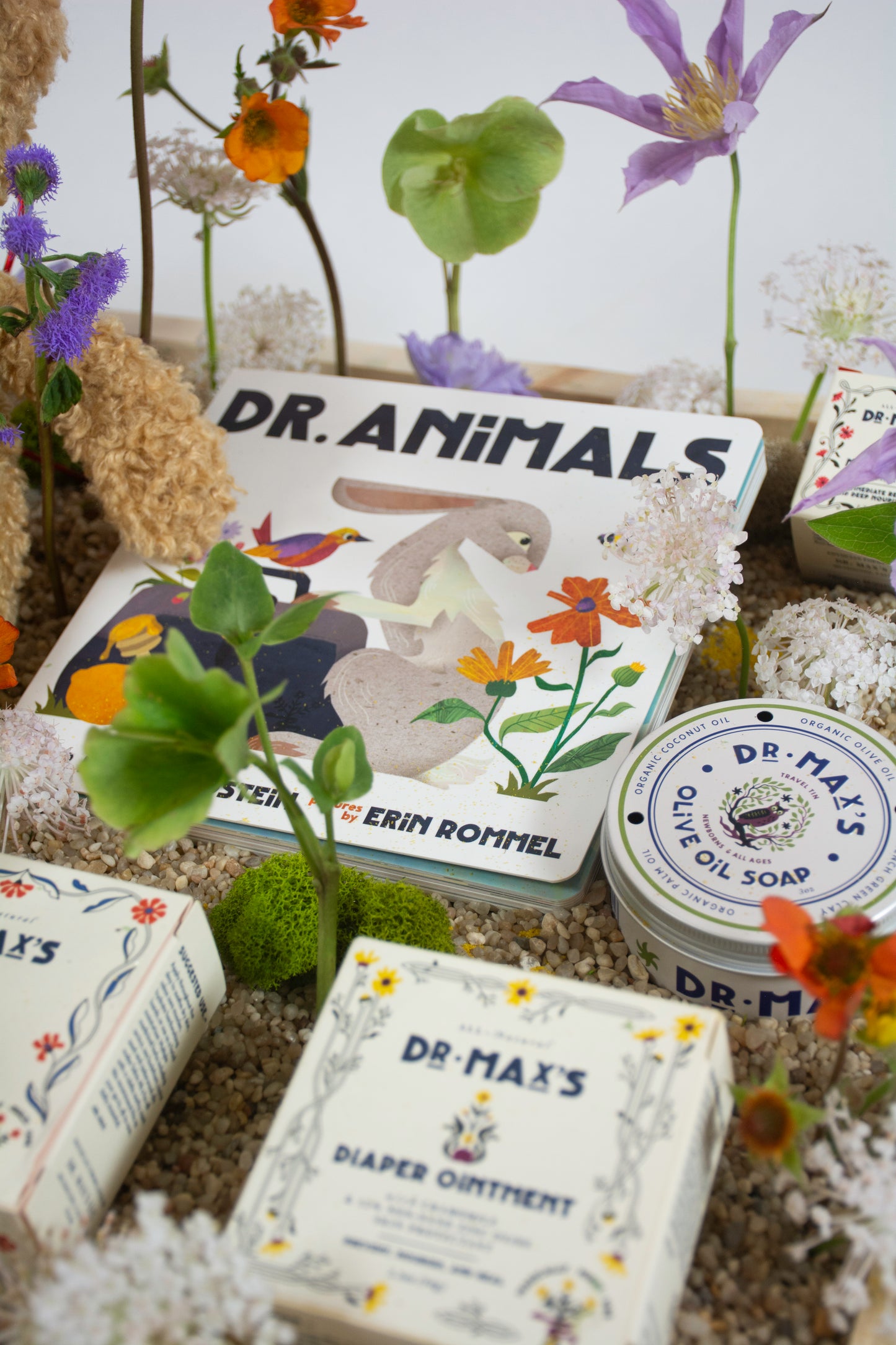 New Baby Gift Box featuring Dr. Max and Alimrose
