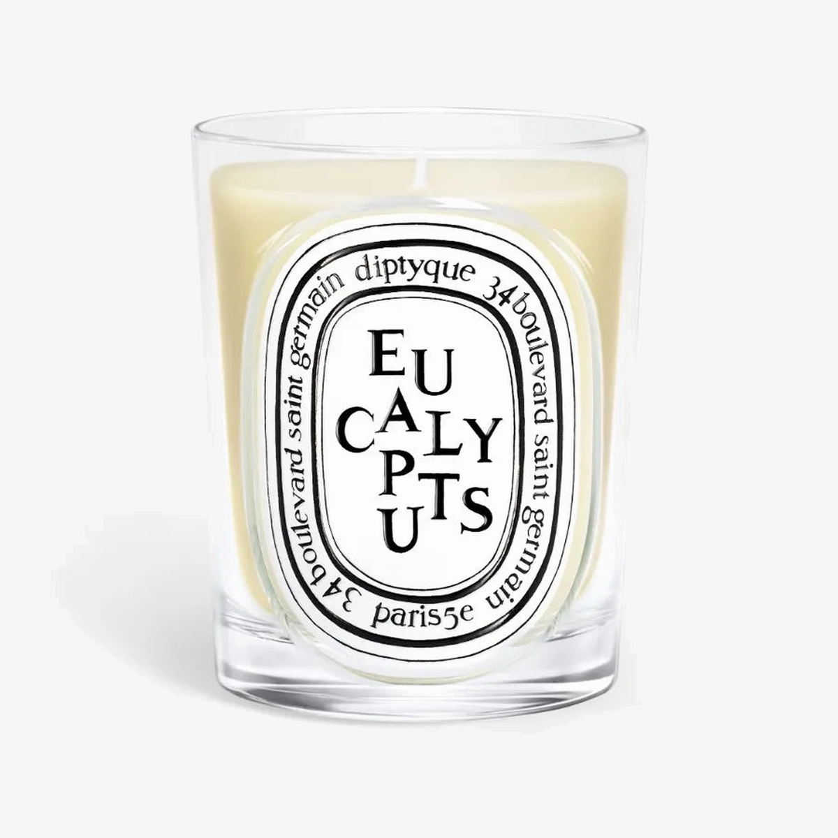 Diptyque Classic Candle 6.7oz Eucalyptus - beveled glass