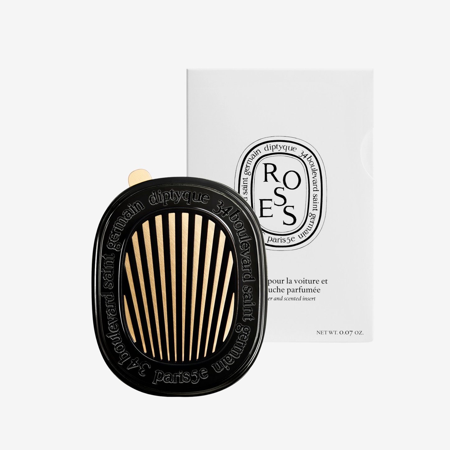 Diptyque- Car Diffuser - Roses