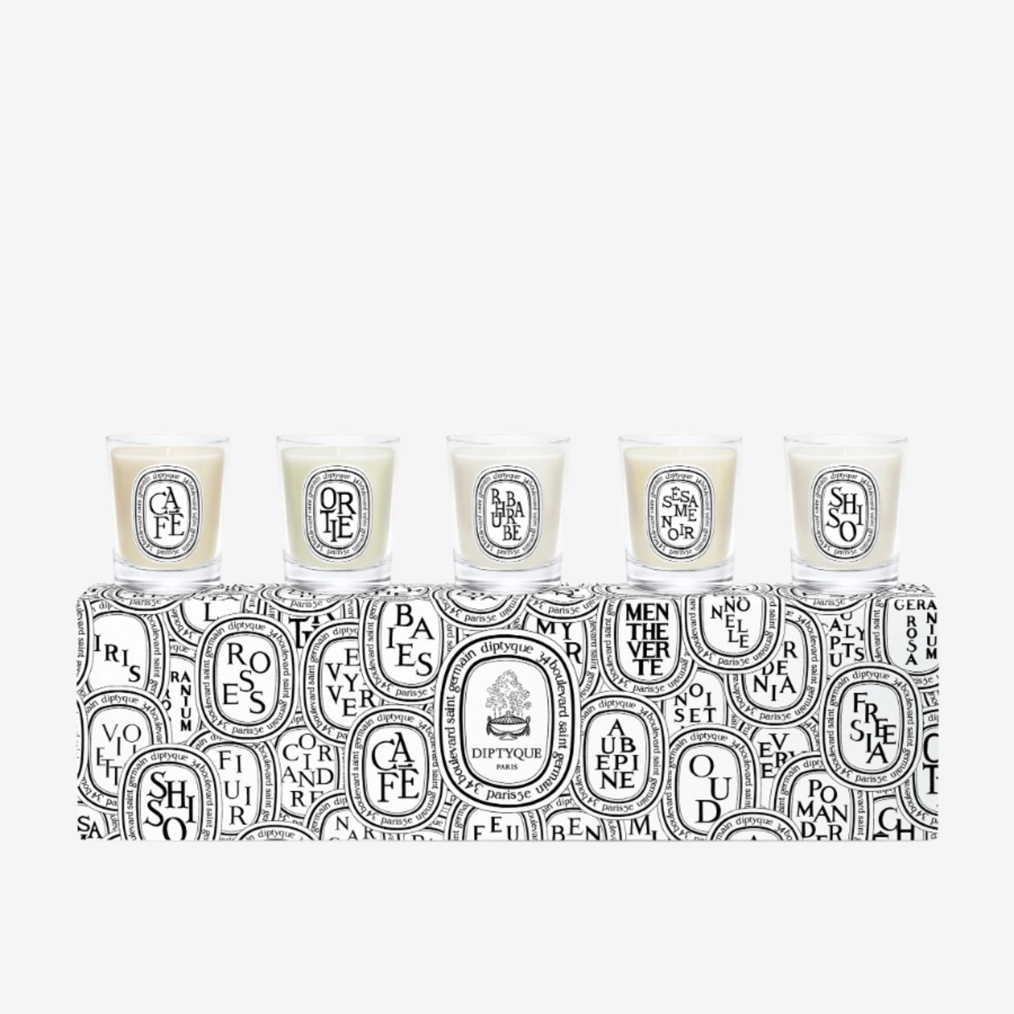 Diptyque - Set of 5 Miniature Candles