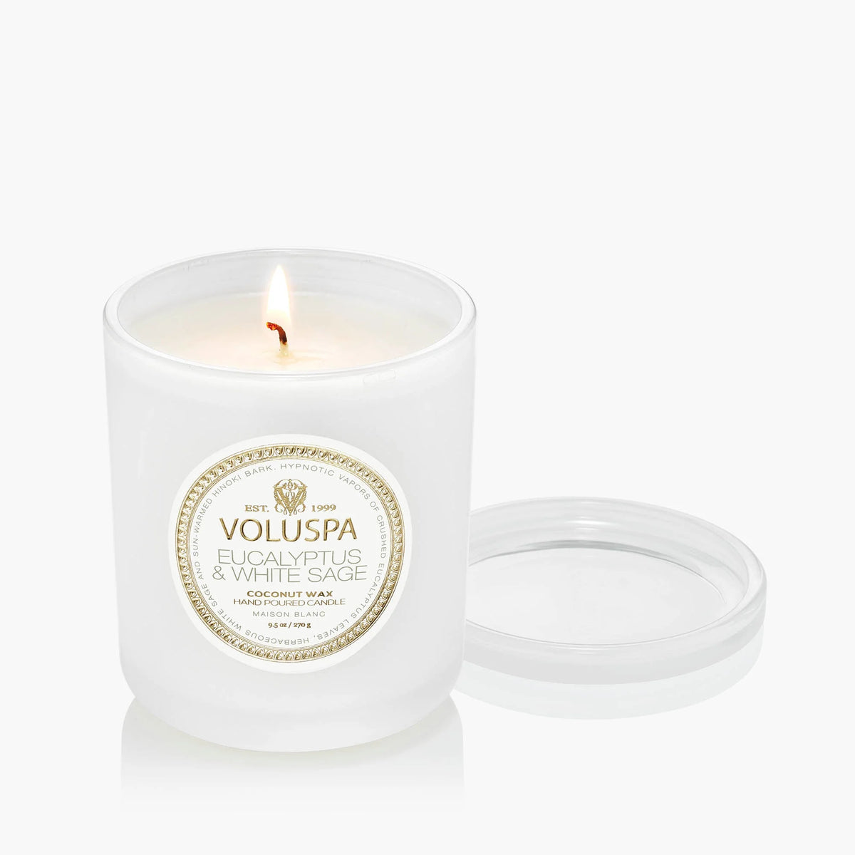 Voluspa - Classic Candle - Eucalyptus & White Sage