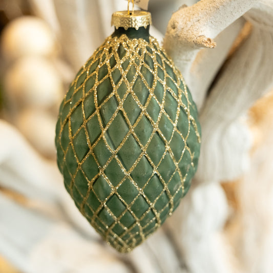 Green Opulence-Holiday Ornament
