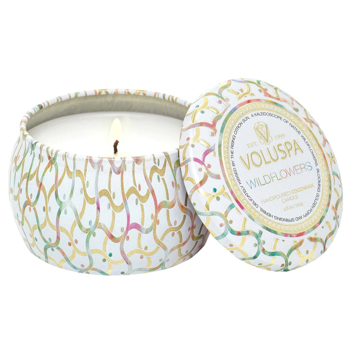 Voluspa - Mini Tin Candle - Wildflowers