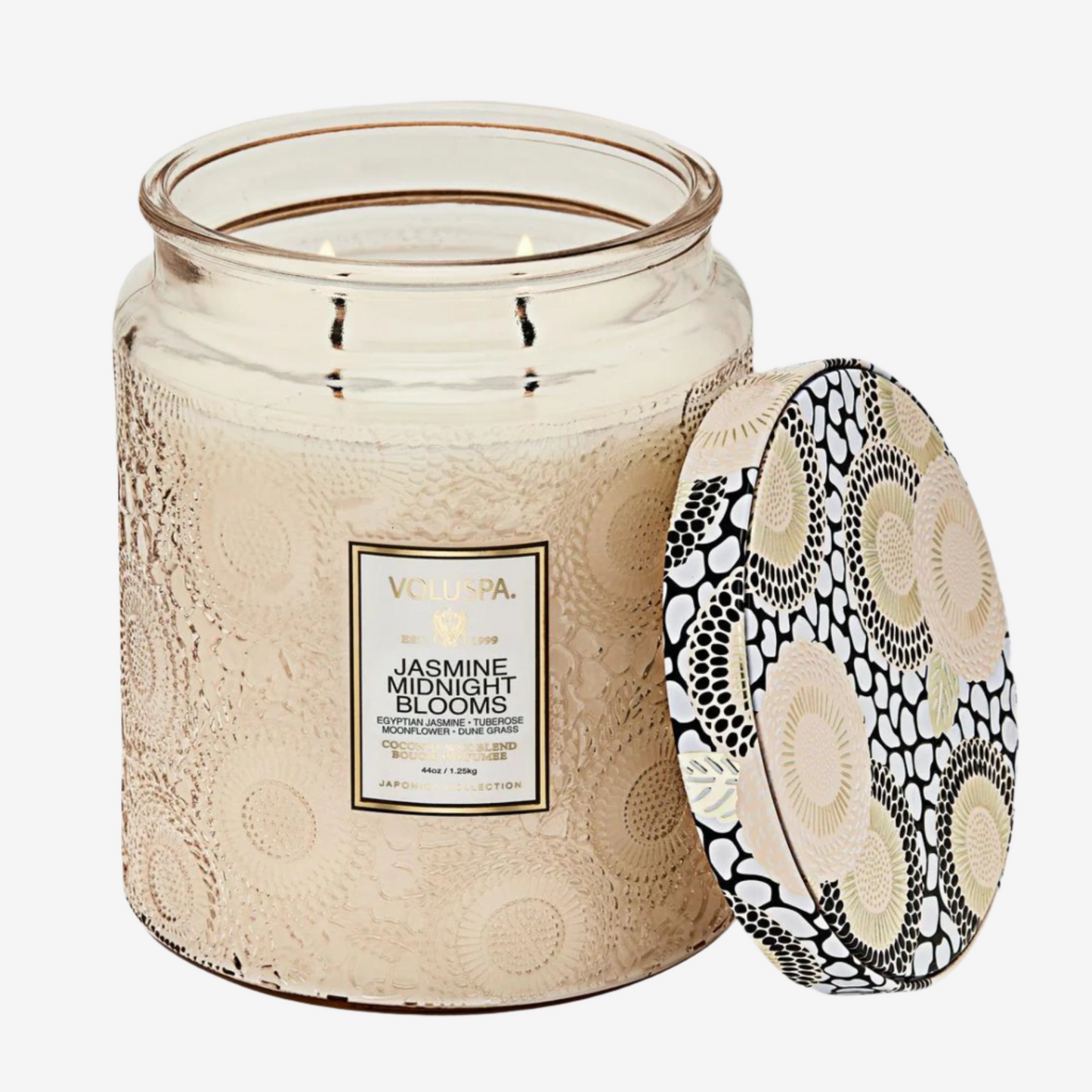 Voluspa - Luxe Jar Candle - Jasmine Midnight Blooms