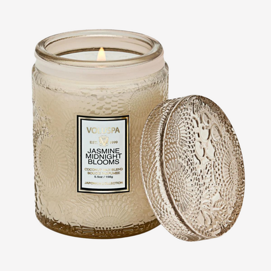 Voluspa - Small Jar Candle - Jasmine Midnight Blooms