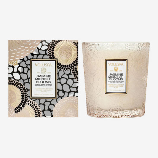 Voluspa - Classic Candle - Jasmine Midnight Blooms