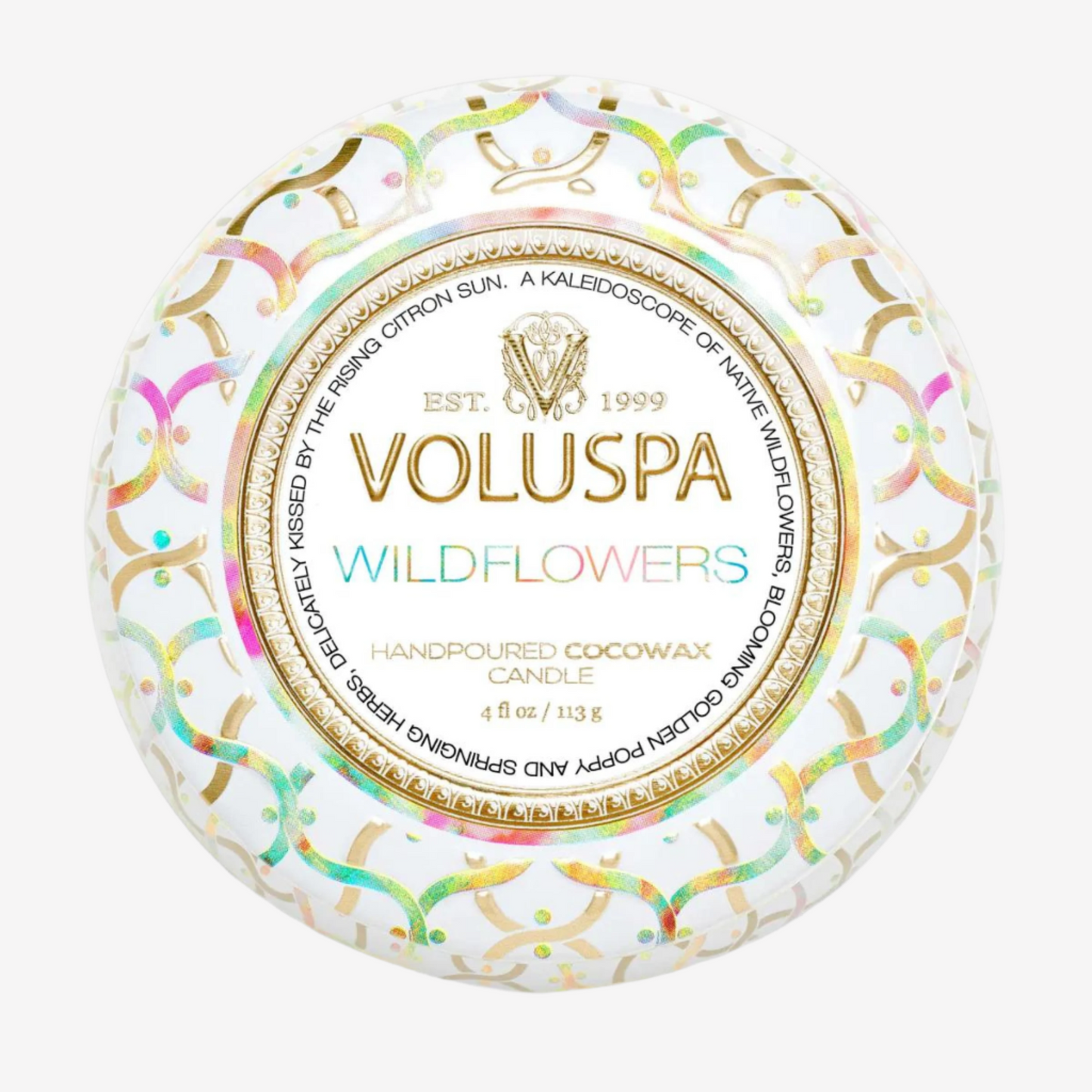 Voluspa - Mini Tin Candle - Wildflowers