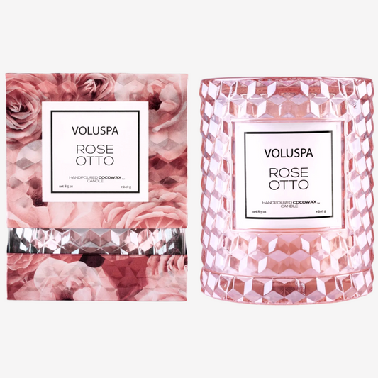 Voluspa - 8.5oz Cloche Candle - Rose Otto