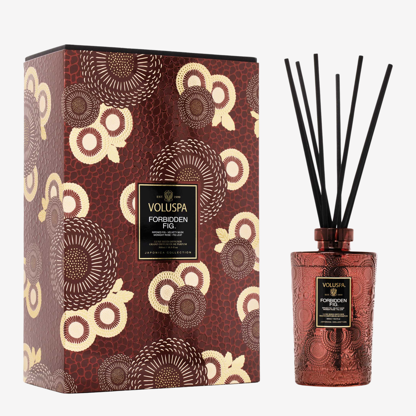 Voluspa - Luxe Reed Diffuser - Forbidden Fig