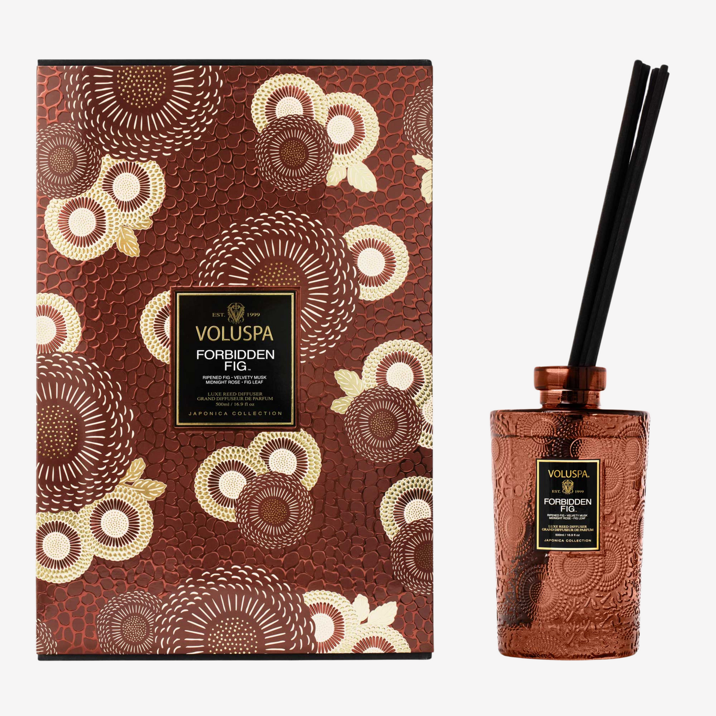 Voluspa - Luxe Reed Diffuser - Forbidden Fig