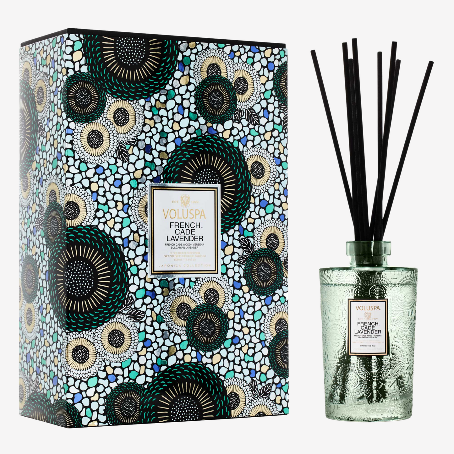 Voluspa - Luxe Reed Diffuser - French Cade Lavender