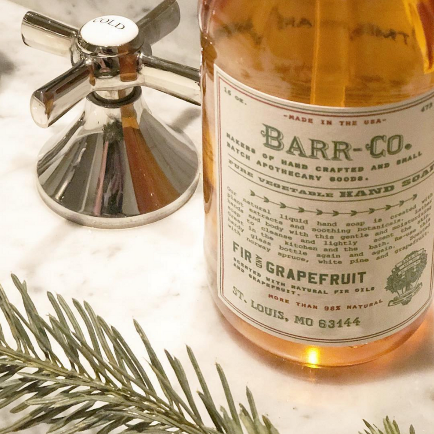 Barr-Co - Liquid Hand Soap - Fir & Grapefruit