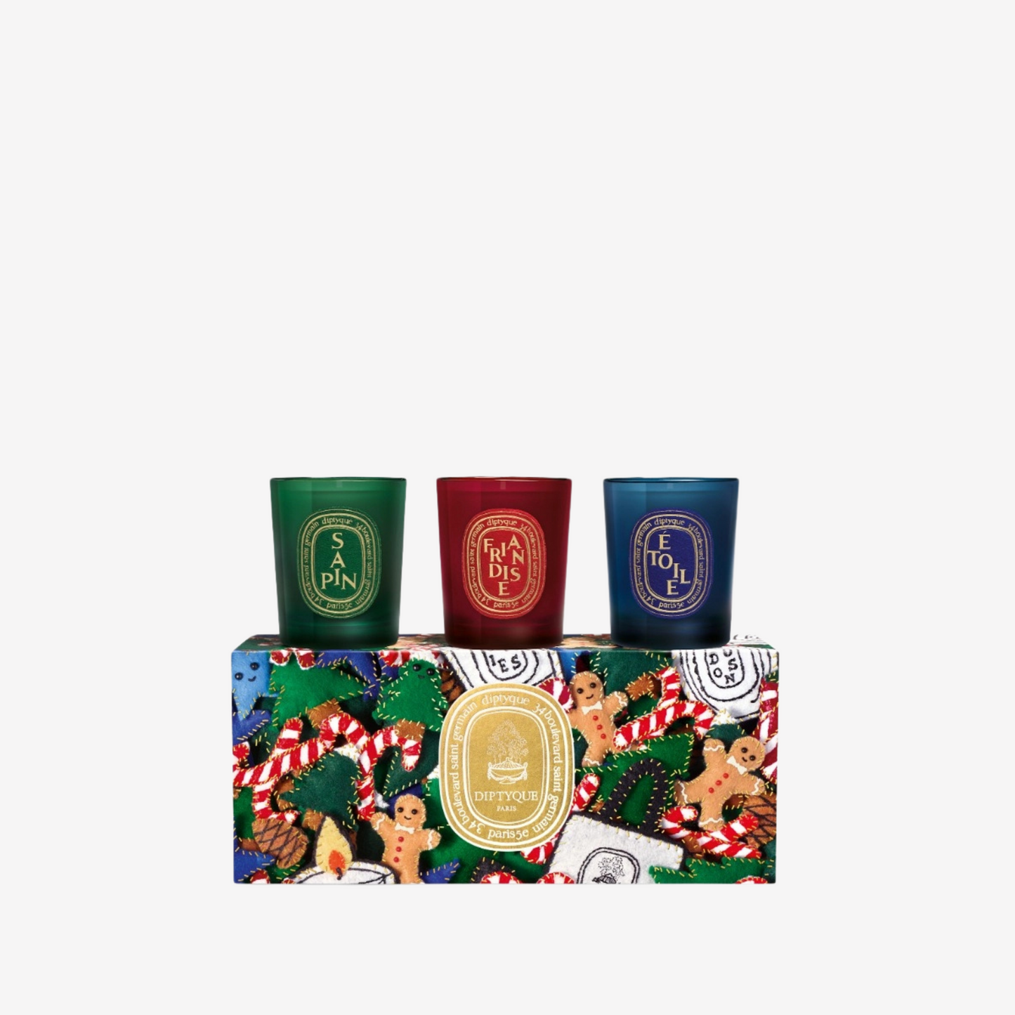 Diptyque - 3 Small Holiday Candles - Winter Fragrances