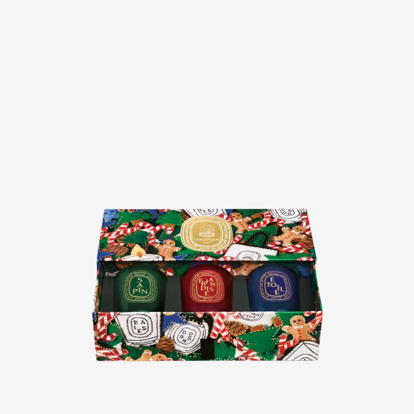 Diptyque - 3 Small Holiday Candles - Winter Fragrances