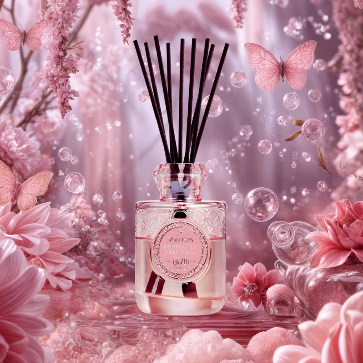 Voluspa - Reed Diffuser - Perfectly Pink Yuzu