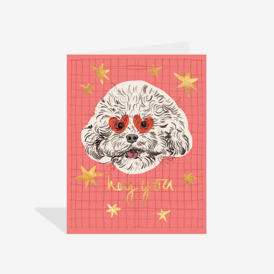 Halfpenny Postage - Hey You Greeting Card