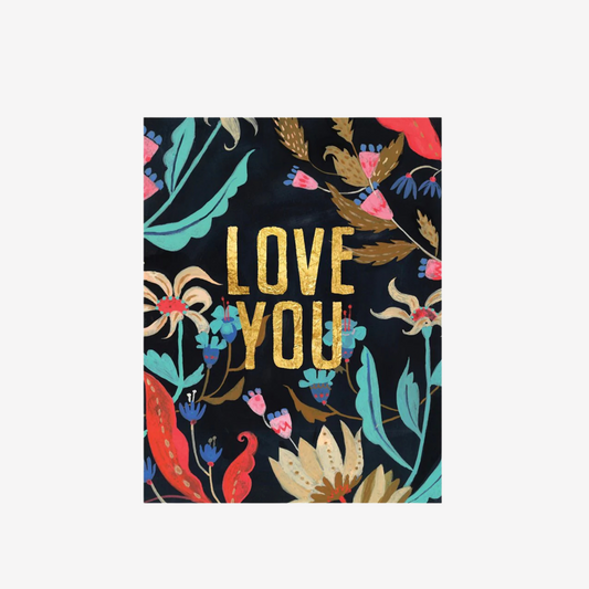 Halfpenny Postage - Love You Greeting Card