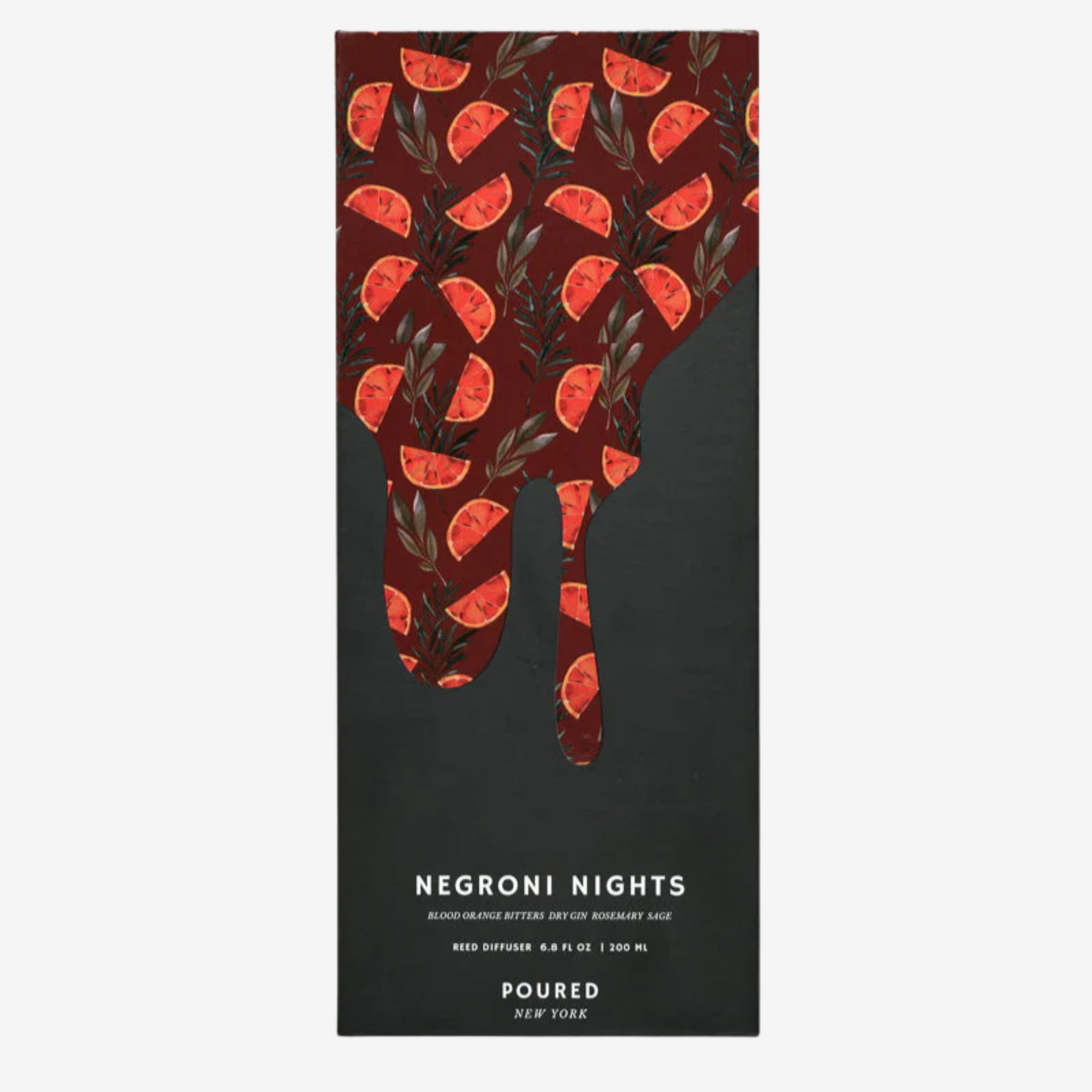 Poured - Reed Diffuser - Negroni Nights