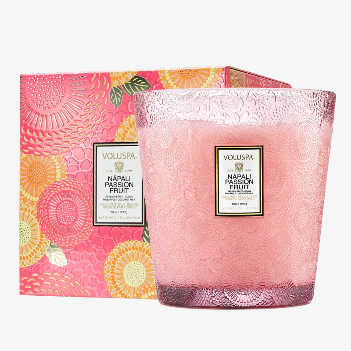 Voluspa  - 3 Wick Hearth Candle - Napali Passion Fruit
