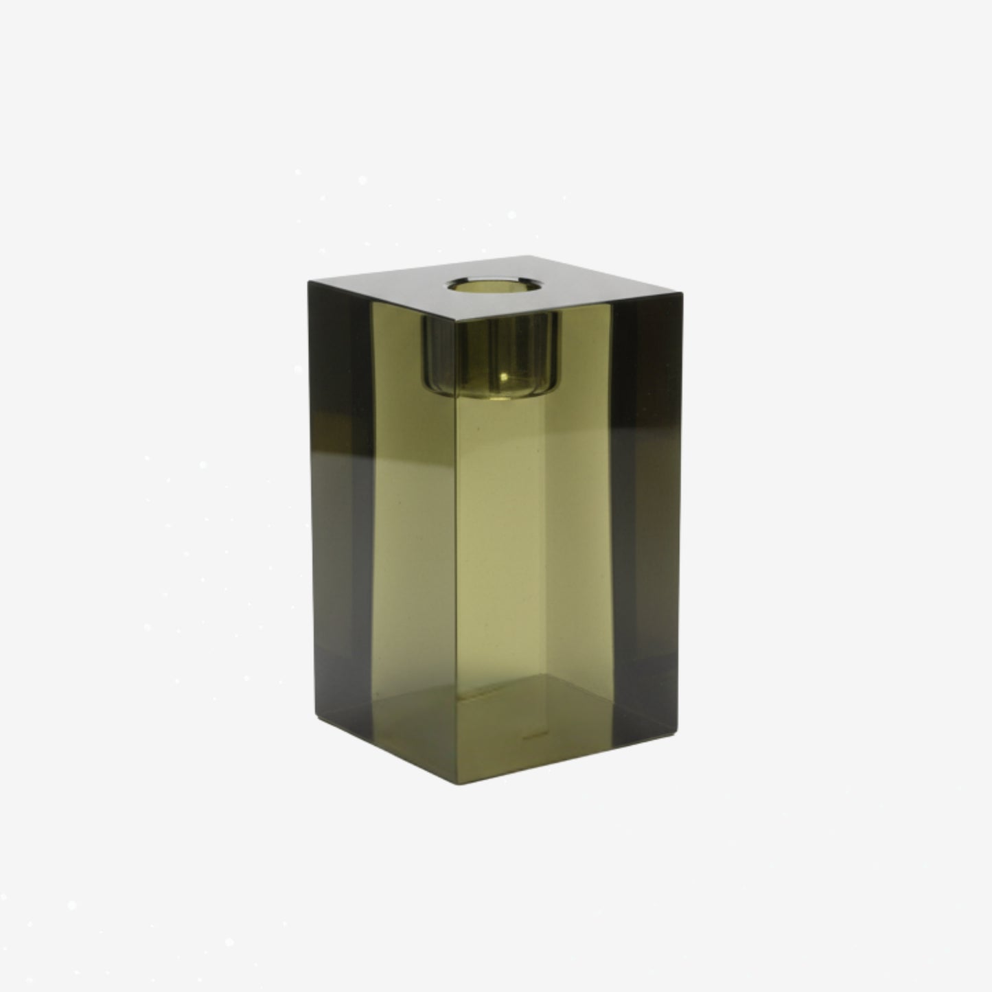 Rectangular Glass Bud Vase