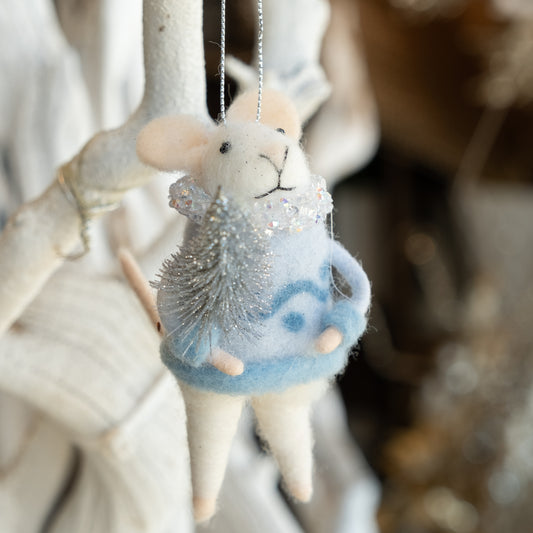 Merry Little Mice-Holiday Ornament