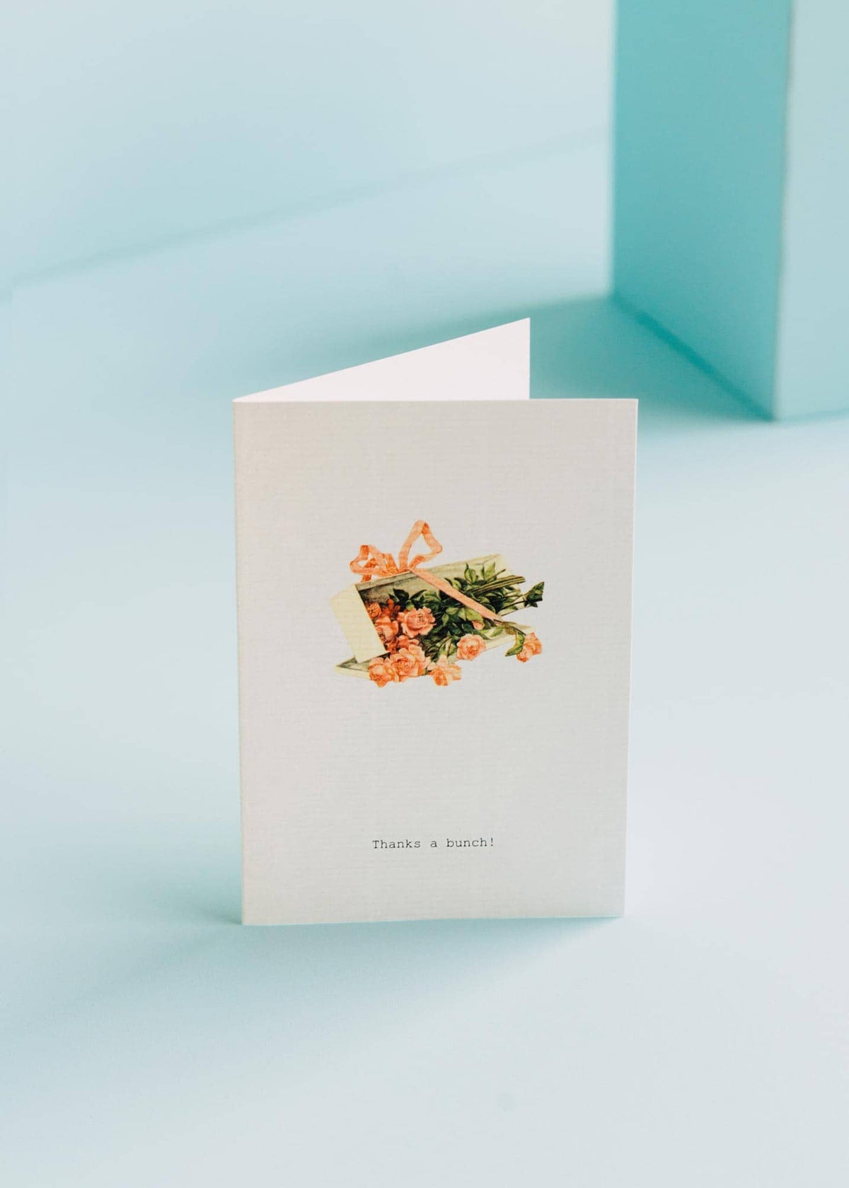 Margot Elena Thanks a Bunch (Roses) greeting card