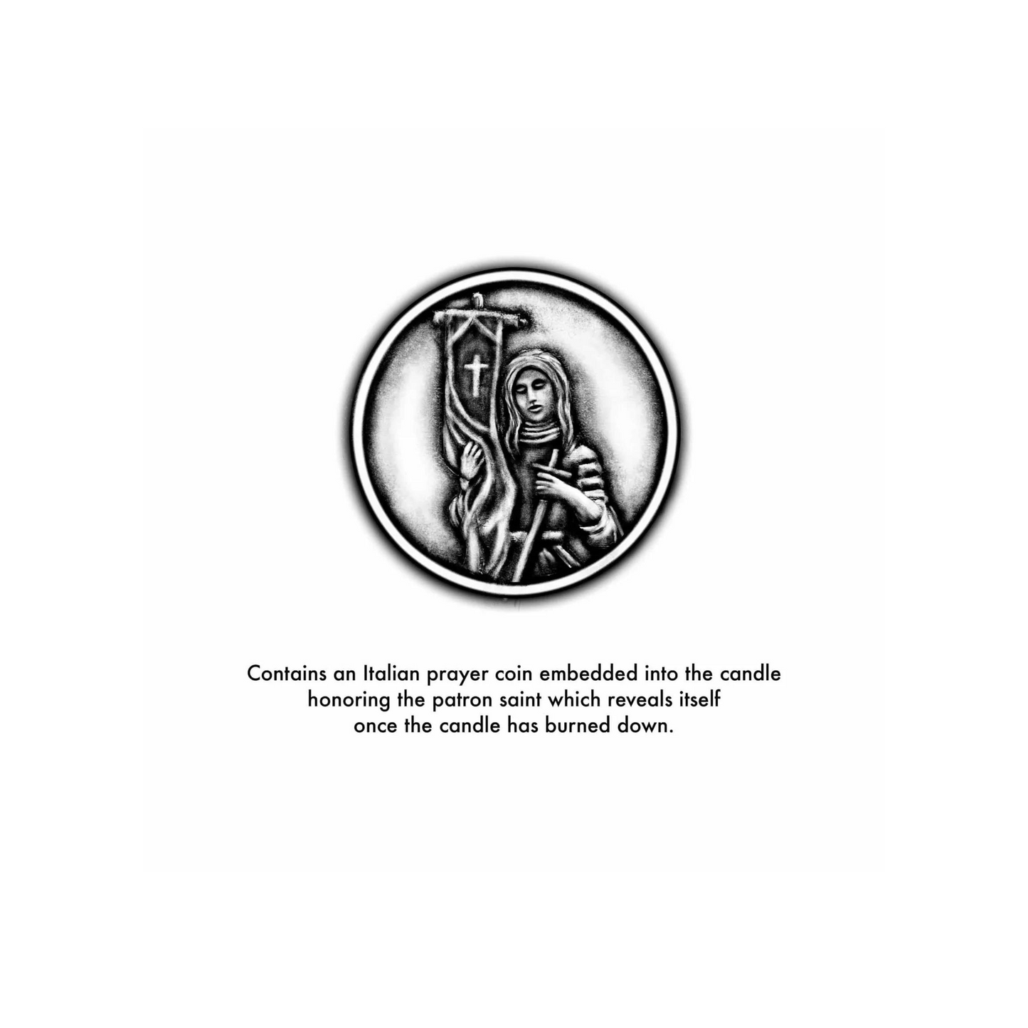Saint - Candle - Joan of Arc Saint of Fearless Women