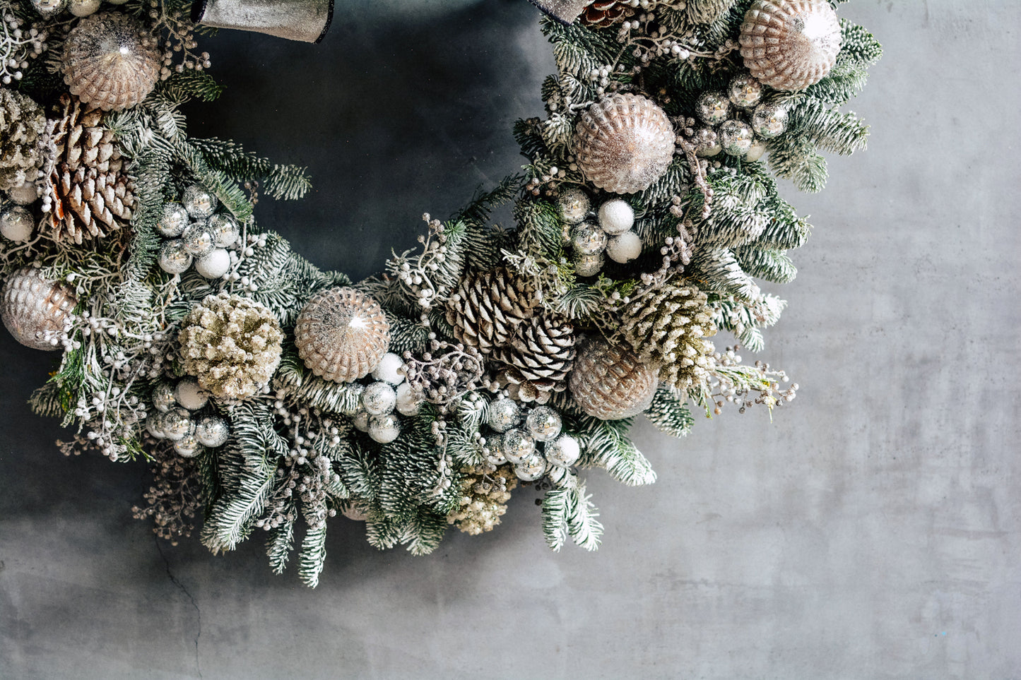 Merry Metallic Wreath