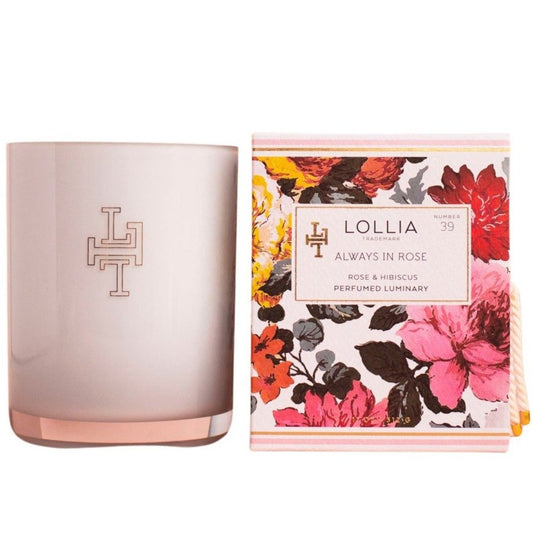 Lollia - Luminary Candle - Always in Rose