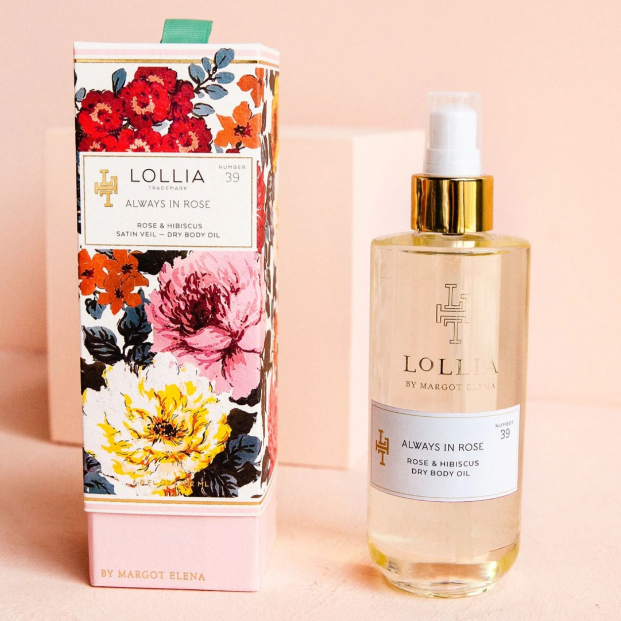 Lollia - Dry Body Oil - Always in Rose