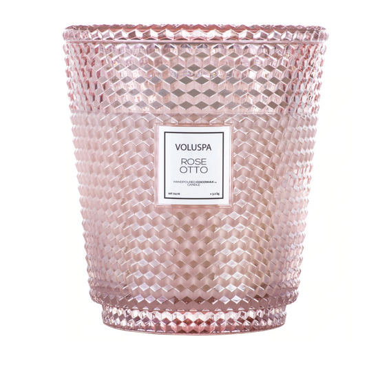 Voluspa -  5 Wick Hearth Candle - Rose Otto