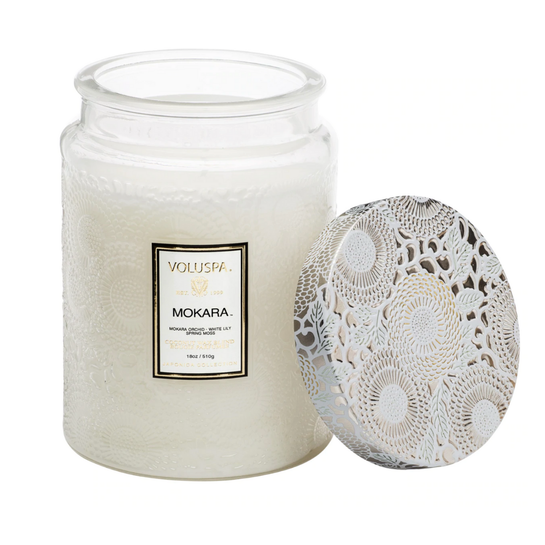 Voluspa - 18oz Large Jar Candle - Mokara