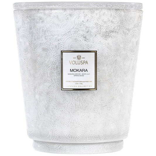 Voluspa - 5 Wick Hearth Candle - Mokara