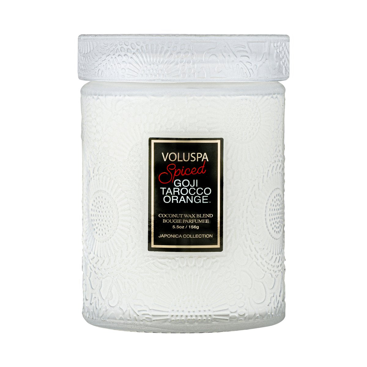 Voluspa - 5.5oz Small Jar Candle - Spiced Goji Tarocco Orange