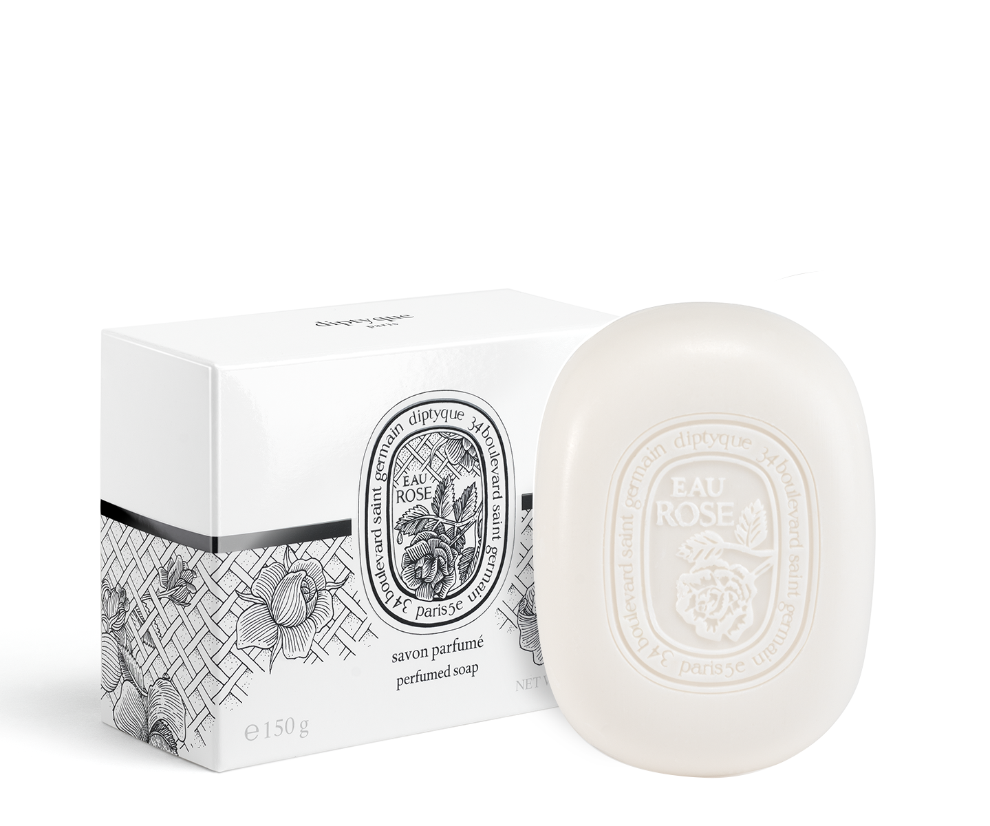 Diptyque - Eau Rose Perfumed Soap