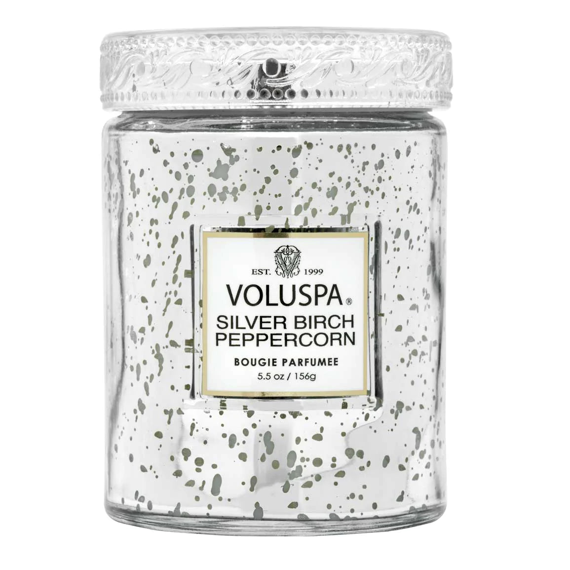 Voluspa - 5.5oz Small Jar Candle - Silver Birch Peppercorn